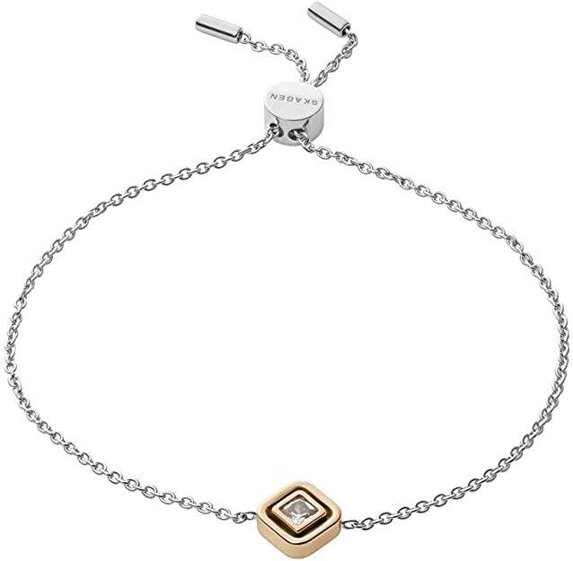 Skagen Necklace and Bracelet Set Elin Two-Tone Stainless Steel