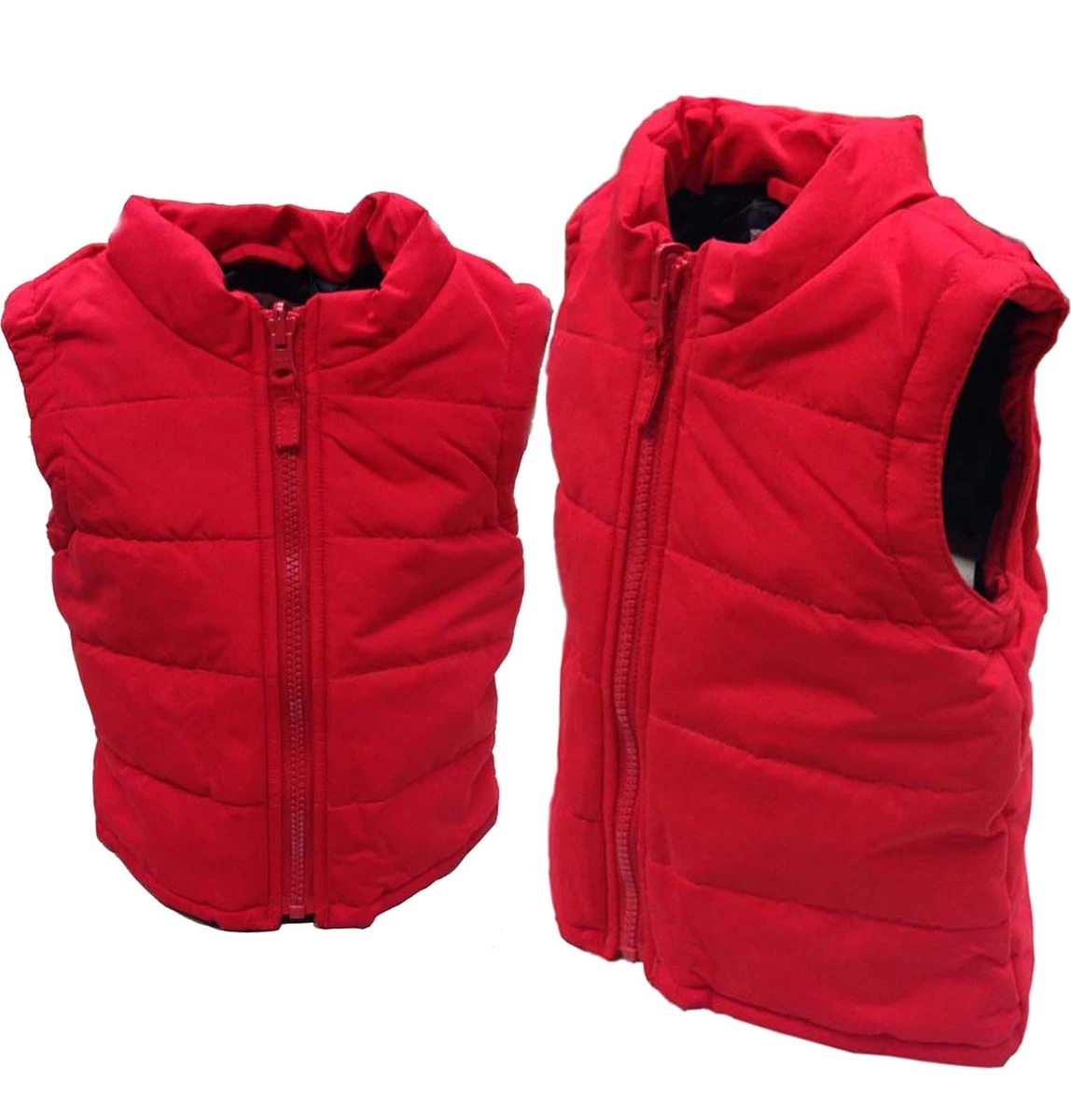 Kids Gilet boys girl infant Winter body warmer jacket padded 1 5