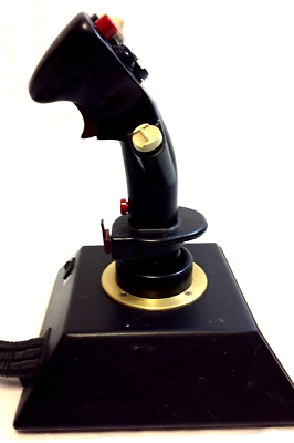 【ジャンク品】PCジョイスティック Thrustmaster F-16 FLCS Vintage THRUSTMASTER F16 FLCS Flight Stick Joystick Limited