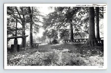 Postcard Indiana Tell City IN Camp Fenn 1940s But Posted 1960s