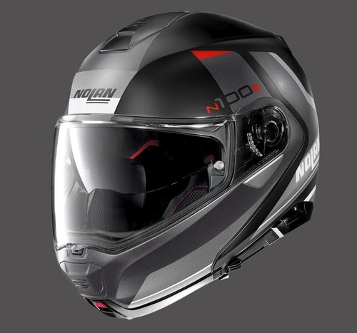 CASCO MODULARE NOLAN N100-5 HILLTOP N-COM COL. 47 N100 5 NERO GRIGIO TG. M  | eBay