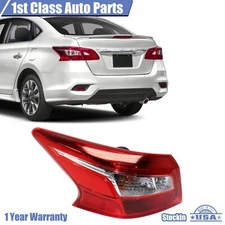 Outer Left Driver Side Tail Light For 2016-2019 Nissan Sentra NI2804108