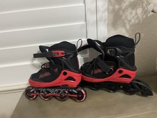 PAPAISON Adjustable Inline Skates Kids and Adults Size M