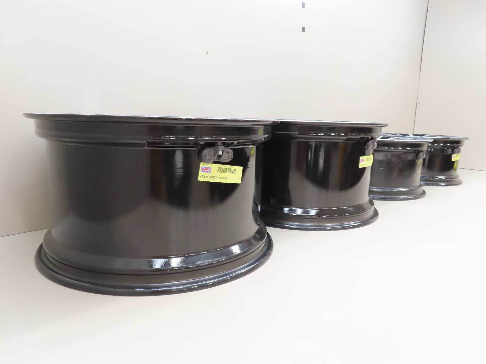 MCLAREN 650S FULL FACTORY RIM SET 2X19" 2X20" FRONT/REAR OEM (PD)