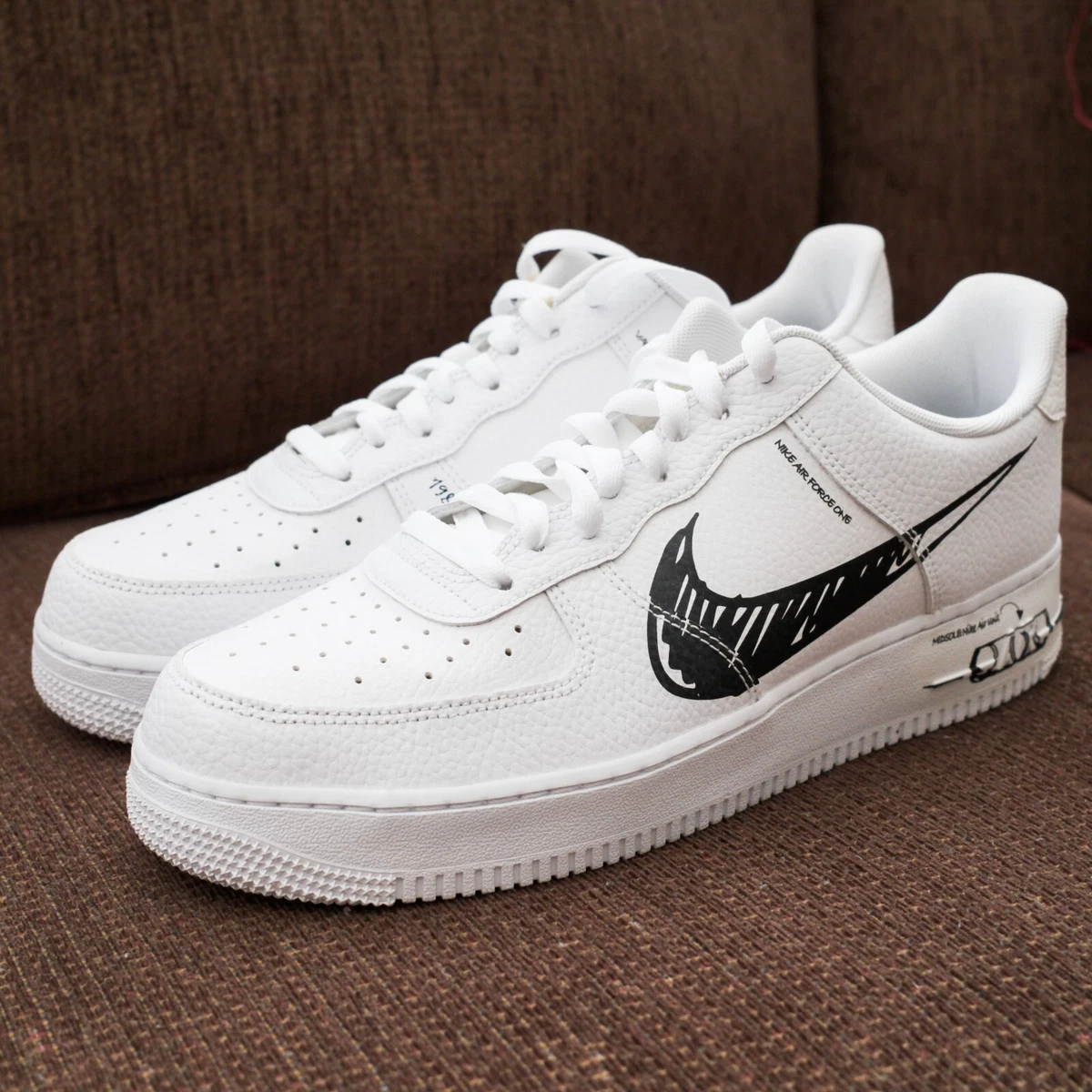 Nike Air Force 1 Low Sketch - Black for Sale | Authenticity