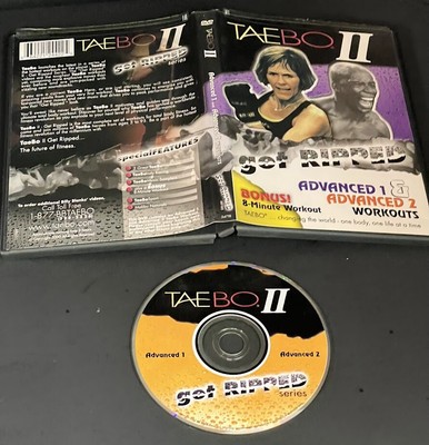 TaeBo II DVD Get Ripped Advanced Workout Billy Banks