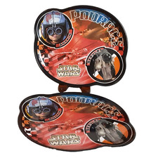 2 Vtg Star Wars Melamine Zak Design Plates Anakin Skywalker Sebulba PodRace 1999