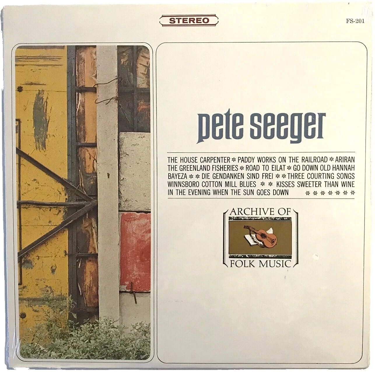Folk Mint (M) Pete Seeger Vinyl Records