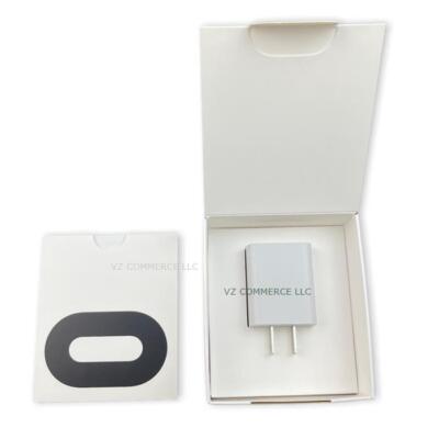 NEW GENUINE Oculus Quest 1 2 VR Headset - USB-C to Wall Power Adapter