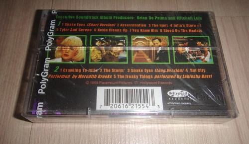 Mint & Sealed Ryuichi Sakamoto Snake Eyes Soundtrack OST THAILAND CASSETTE TAPE - Picture 2 of 3