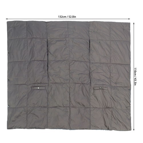 USB Shawl Electric Heating Blanket 6 Heating Zones Waterproof Vest Scarf Bla BUN - Picture 12 of 24