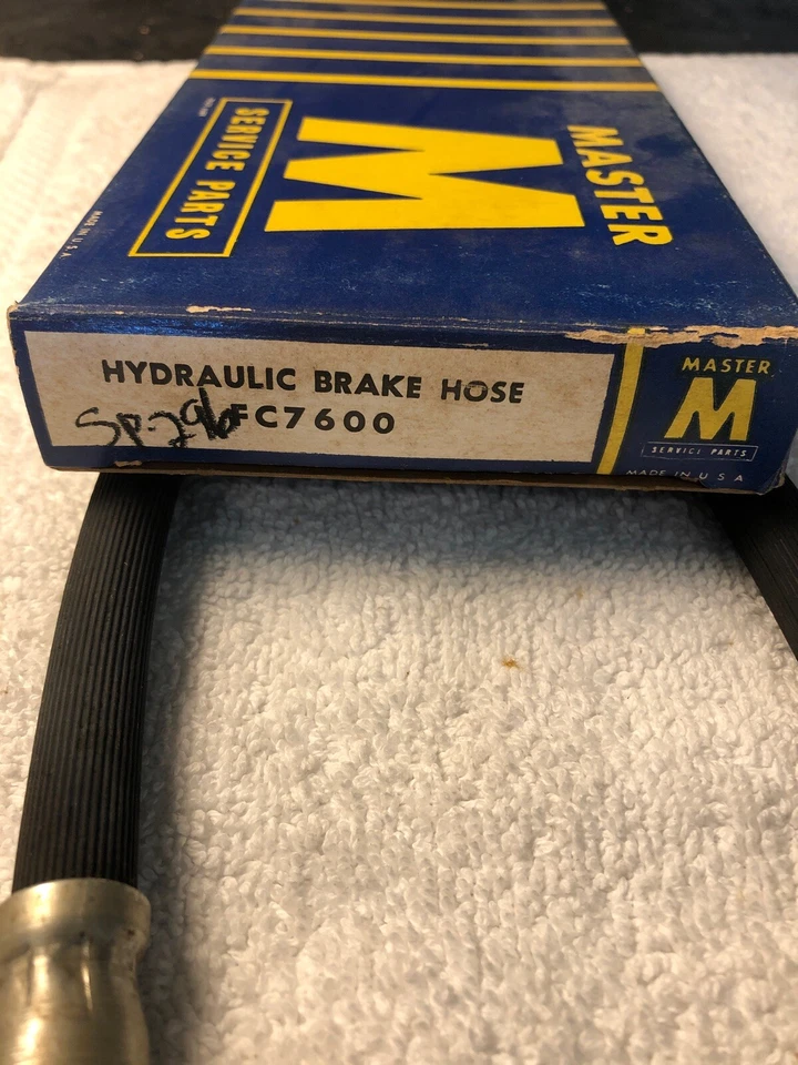 NOS Master Brake Hose 1939-48 Ford Mercury Car Front - Image 3 of 3