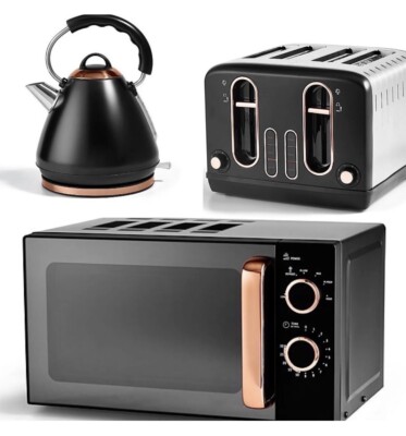 Microwave Rose Gold Kettle And Toaster Argos Gold Kettle Toaster