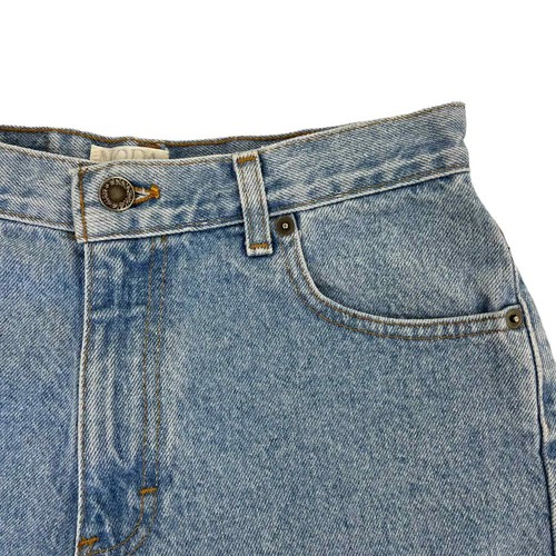 Vintage Moda International Light Wash Denim Shorts 4 - Picture 2 of 5