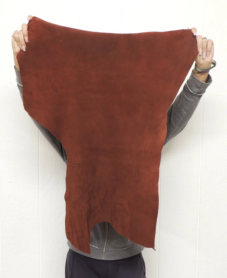 Piel de ciervo de whisky piel de cuero para artesanías nativas con cordones de piel de ciervo bolsas taxidermia Foto 3 de 4