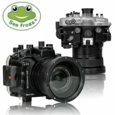 Seafrogs 40m/130ft Underwater Camera Housing Case Diving For Sony A7iii A7RIII
