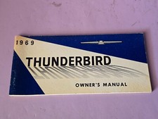 Vintage 1969 Ford Thunderbird Operator Owners Manual Guide 7513-69 Car Auto Oem Vintage 1969 Ford Thunderbird Operator Owners Manual Guide 7513-69 Car Auto Oem