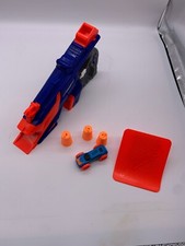 Nerf Nitro Car Launcher Motofury tested working w/car and barrels and ramp