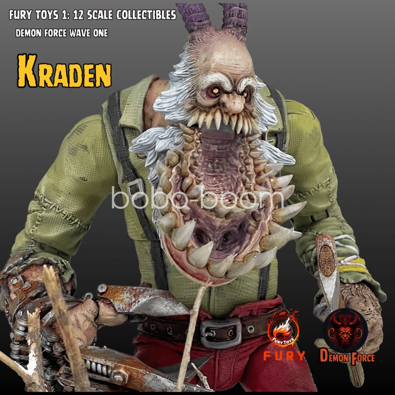 1/12 Scale Fury Toys Demon Force FDF001 Kraden Action Figure