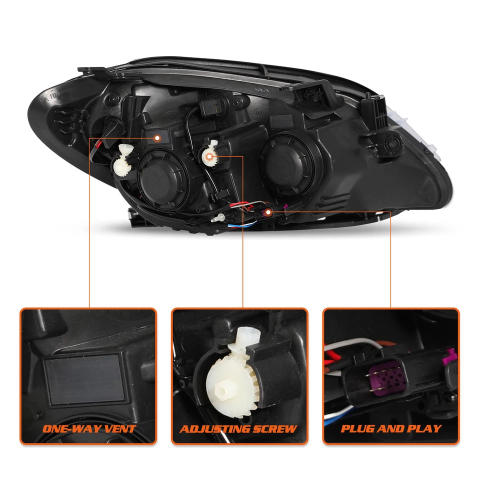 [Estilo OE] Farol Para 2013-2016 Buick Encore Lâmpada Projetora Lado Esquerdo com Lâmpadas - Imagem 4 de 4