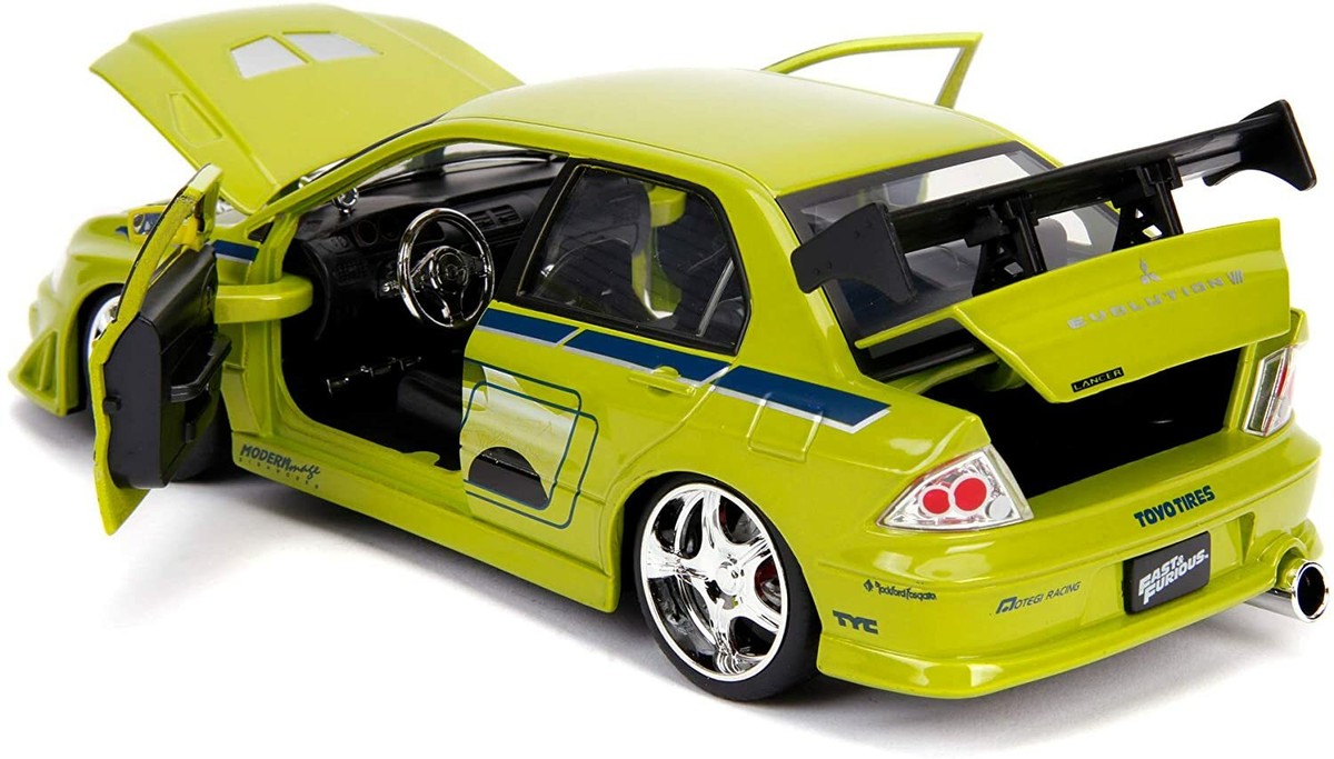 Fast & Furious Brian's Mitsubishi Lancer Evolution VII Kids