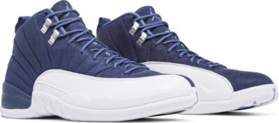 Nike Jordan 12 Retro Indigo Stone Blue/Legend Blue/White 2020 NEW AUTHENTIC Mens