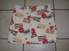 Vintage Tommy Hilfiger Postcard travel skirt sz 10 EUC