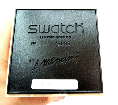 Swatch Art Watch MENDINI TOWER GZS02 New NOS 1998 Limited Edition Box Set #7228 - Picture 21 of 21