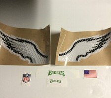 Philadelphia Eagles Diamond Plate Series full size Football Helmet Decals