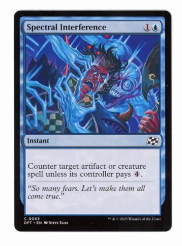 Spectral Interference Aetherdrift Foil