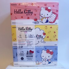 Sanrio Hello Kitty White Facial Tissue Sanrio License NEW SEALED 3 Pack