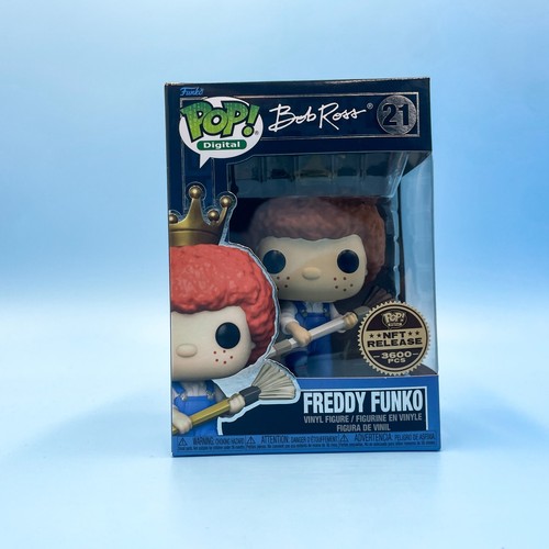Bob Ross Freddy Funko PoP - 2022 - Limited Edition of 3600 - Picture 2 of 12