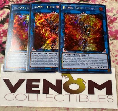Yu-Gi-Oh! Decode Talker Heatsoul – Secret Rare, RA01-EN048, 25th Anniversary Edition
