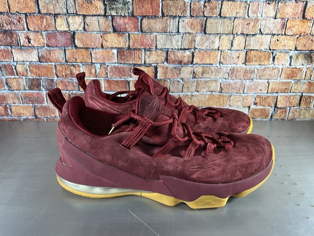 lebron 13 low burgundy
