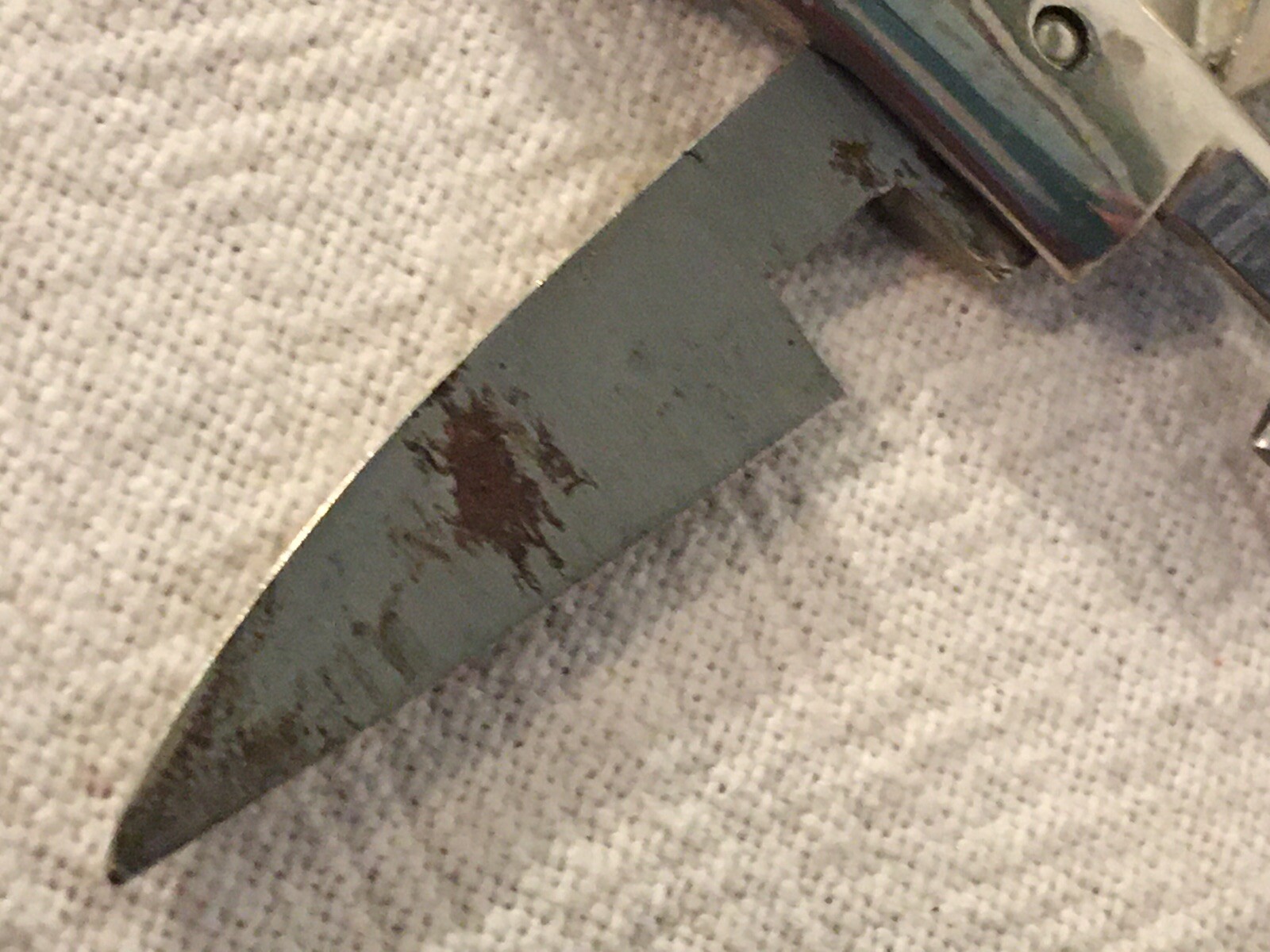 Vintage Sammann ITALY Button Hole Scissors 4.5” ADJUSTABLE eBay