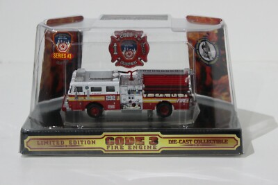 CODE3 Fire Department NY 1/64 ミニカー Code 3 1/64 Seagrave Fire Engine FDNY 292 Pumper Fire
