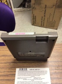 Kid Icarus (Nintendo NES, 1987) *Authentic Cart - Tested* W/ FUNCOLAND INFO CARD