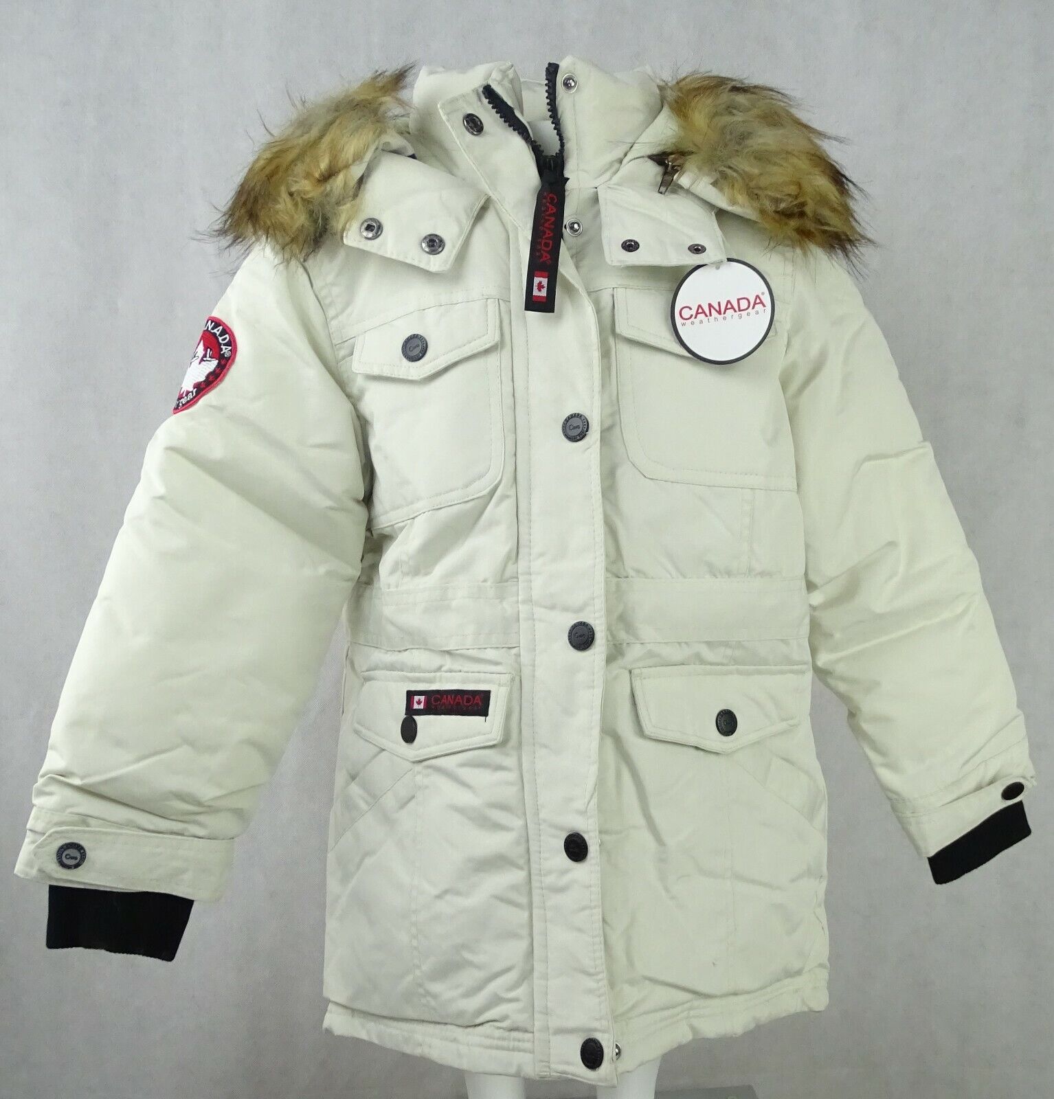 Canada Weather Gear Girls Full-Zip Winter Jacket- Available in Multiple  Colors