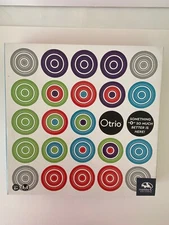 Otrio Wooden Board Game Complete Marbles Brain Workshop Complete Tic Tac Toe Fun