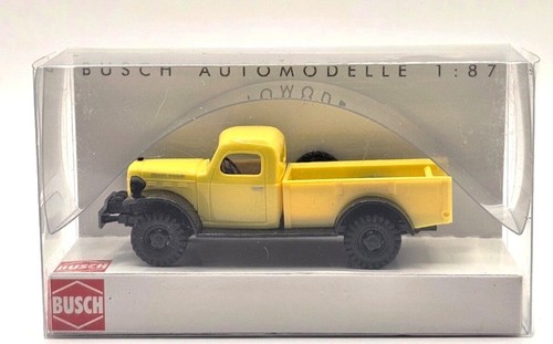 Dodge Power Wagon amarillo escala 44000 HO Busch | Zustand: New