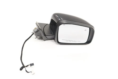 2019-2022 JEEP GRAND CHEROKEE WK FRONT RIGHT DOOR REAR VIEW MIRROR OEM BLACK_PXJ