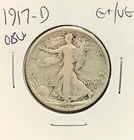 Photo of a 1917-D Walking Liberty Half Dollar from an eBay listing that sold on Jul 19, 2026