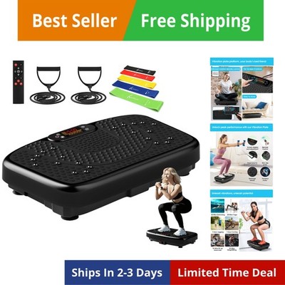 for Lymphatic Drainage,Power Vibrate Stand Shake Board 450 Lbs Capacity Whole...