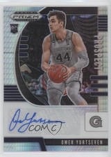 2020-21 Panini Prizm Draft Picks Prospect Hyper Omer Yurtseven #PA-OY Auto 4l3