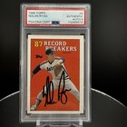 Nolan Ryan Signed 1988 Topps #6 Record Breakers Card PSA 9 PSA/DNA Authentic
