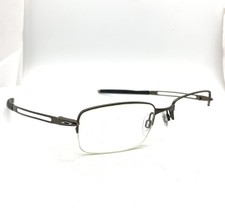 Oakley Eyeglasses Frame Frag OX5045-0353 Pewter Rectangle Half Rim 53-19-140 Q12