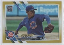 2021 Topps Future Stars Gold Foil Adbert Alzolay #658 r0j