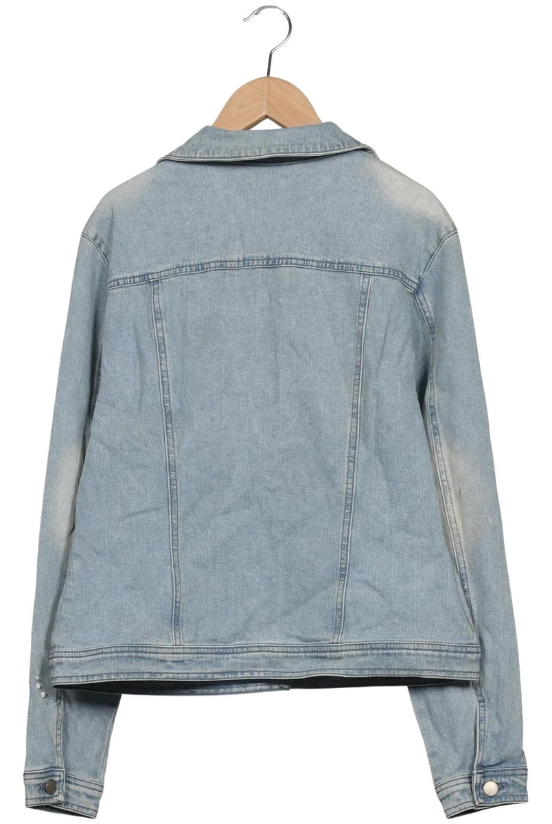 APART Jacke Damen Anorak Jacket Kurzmantel Gr. 38 Baumwolle Hellblau #2zhert9