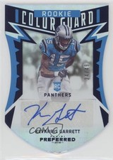 2016 Panini Preferred Rookie Color Guard Blue 24/49 Keyarris Garrett Auto 4ns