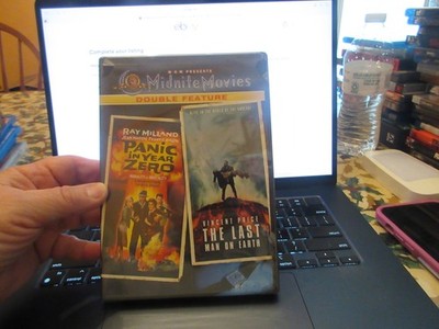 Panic in Year Zero (1962) + Last Man on Earth (1964) DVD - Sci-Fi Double Feature
